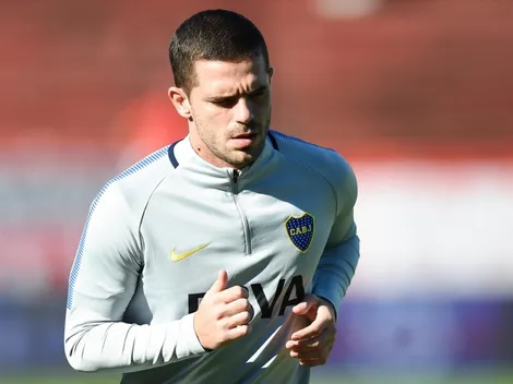 Sin jugar y caliente: el enojo de Gago con Boca en la previa del Superclásico