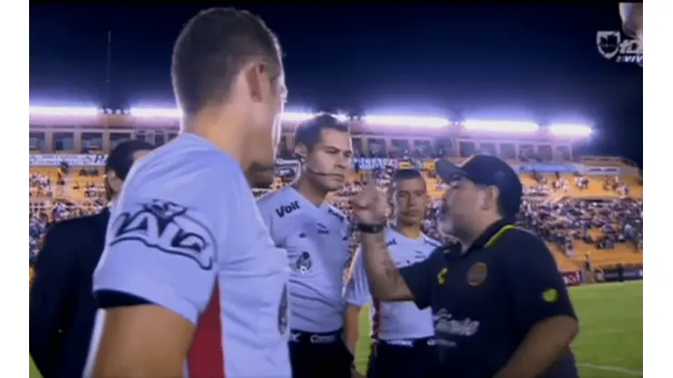 Maradona quiere informar ante la FIFA al árbitro de la derrota de Dorados ante Alebrijes