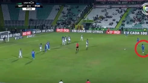 Sergio Oliveira marcó de media distancia.