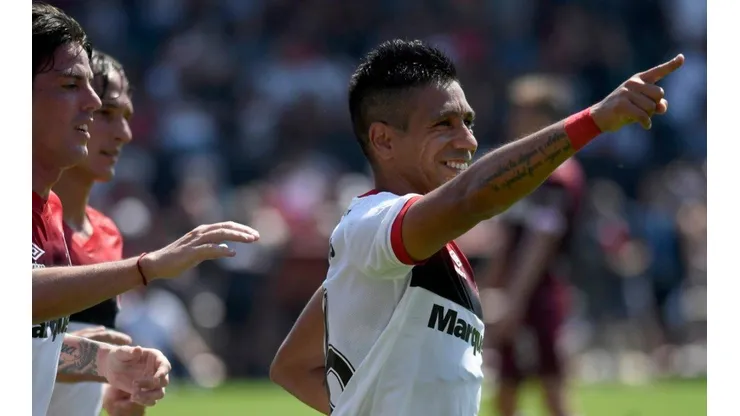 Figueroa puso el 1 a 0 para Newell's. (Foto: El Ciudadano)