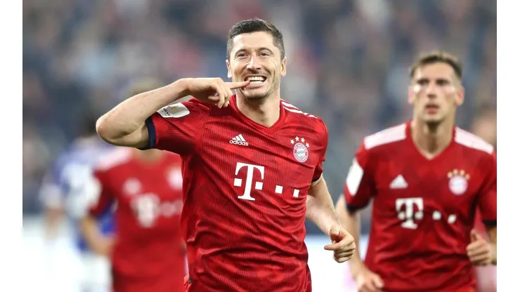 Foto de los jugadores de Bayern Munich.