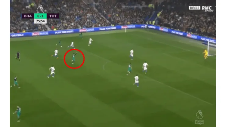 Foto de Erick Lamela, jugador de Tottenham.