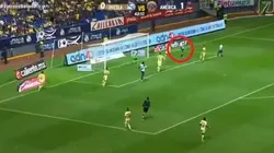 Lucas Cavallini y un gran cabezazo.