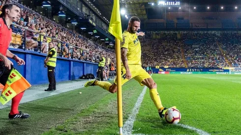 EN LAS GRANDES LIGAS. Miguel Layún durante un partido del Villarreal.