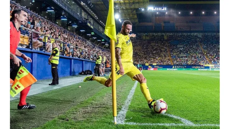 EN LAS GRANDES LIGAS. Miguel Layún durante un partido del Villarreal.