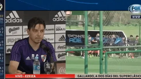 Marcelo Gallardo, entrenador de River.