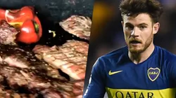Nández se puso como loco con el asado.