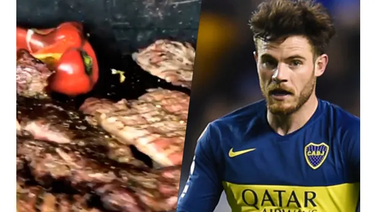Nández se puso como loco con el asado.
