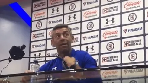 Foto del entrenador de Cruz Azul.