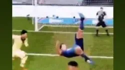 Caraglio hizo un golazo en el FIFA.