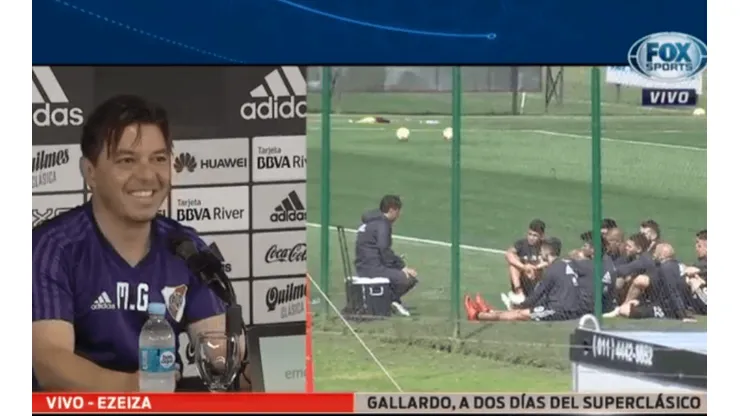 Foto de Marcelo Gallardo, entrenador de River.