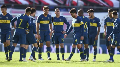 Cuatro jugadores de Boca no se entrenaron a la par del grupo
