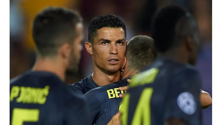 AFUERA. Cristiano Ronaldo fue expulsado en su debut europeo con Juventus (Foto: Gety).