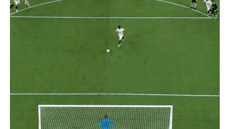 ¡Golazo de penal!