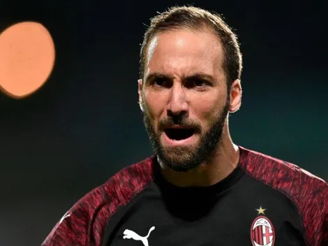 Higuaín salvó al Milan de pasar vergüenza en Luxemburgo