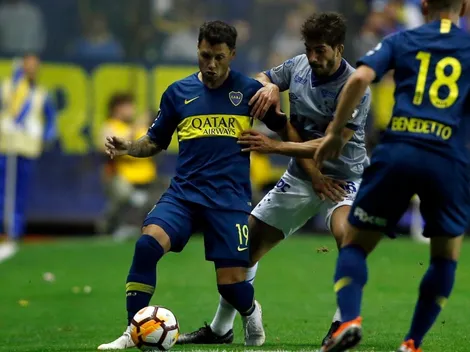 Foto de Zárate en Instagram y un "gracias" para la hinchada de Boca
