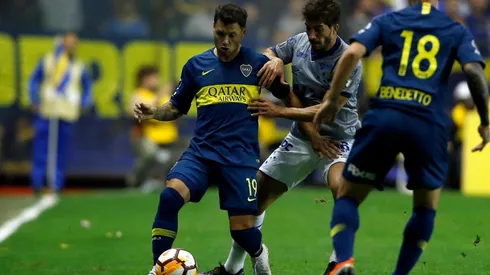 Foto de Mauro Zárate, jugador de Boca.