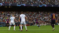 Foto de Lionel Messi, jugador de Barcelona.