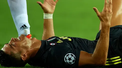 Así se retiró Cristiano Ronaldo del estadio luego de su injusta expulsión