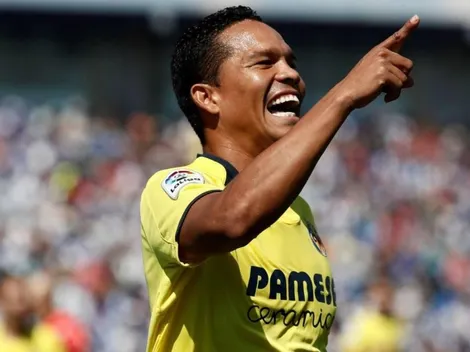 Con un gran zapatazo, Carlos Bacca puso en ventaja al Villarreal