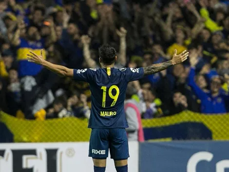Mauro Zárate contó por qué se quedó mirando a la hinchada de Boca en el gol