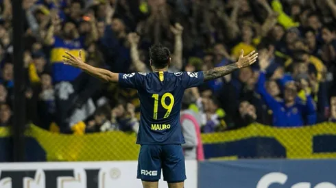 Foto de Mauro Zárate, jugador de Boca.