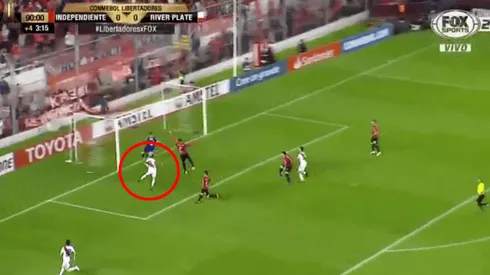 Borre, jugador de River.