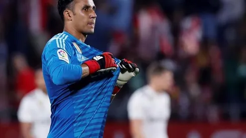 Keylor Navas es titular en Champions y su familia lo sabe