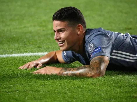 Toma y hazlo: genial asistencia de James para el 2-0 del Bayern Múnich