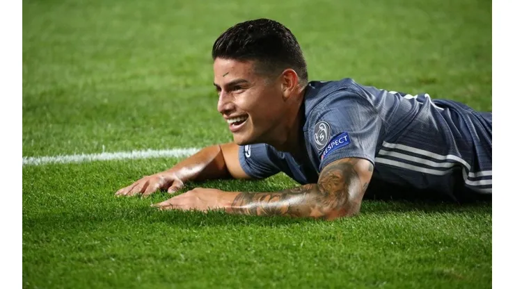 Toma y hazlo: genial asistencia de James para el 2-0 del Bayern Múnich