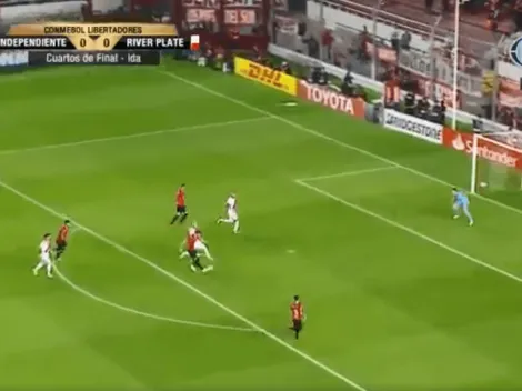 Independiente atacó en modo Dios pero otra vez el palo salvó a River
