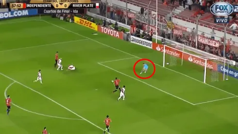 Foto de Franco Armani, arquero de River.