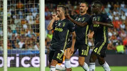 Foto de los jugadores de Juventus.