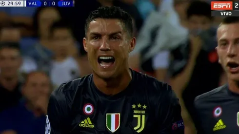 Foto de Cristiano Ronaldo, jugador de Juventus.