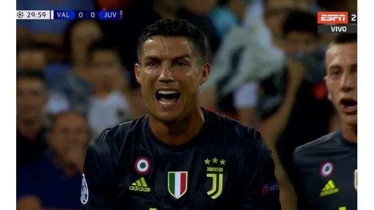 Foto de Cristiano Ronaldo, jugador de Juventus.
