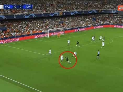 No fue cómo soñaba: el primer remate de Cristiano Ronaldo en la Champions con Juventus