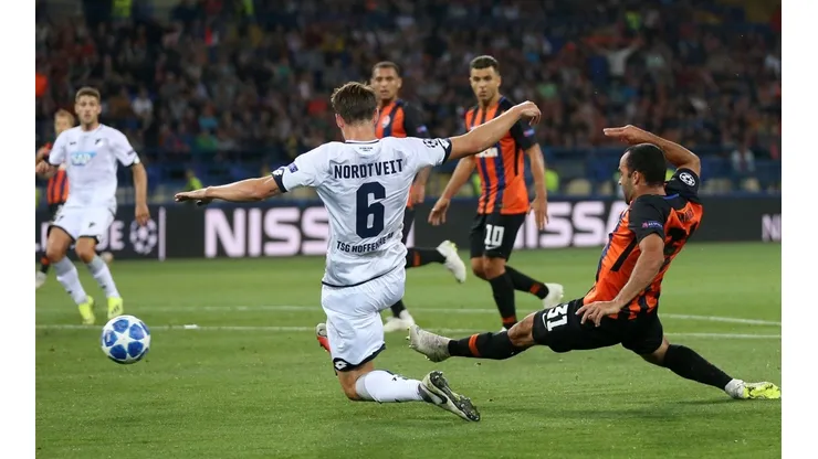 Hoffenheim y Shakhtar empataron 2 a 2 y repartieron puntos