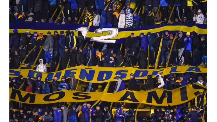 Al túnel de La Bombonera le pusieron frases ¡de exjugadores de River!
