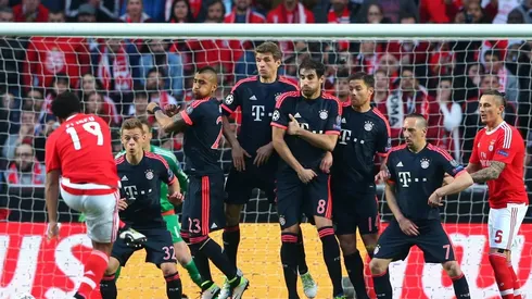 Benfica vs Bayern Múnich por la Champions League.