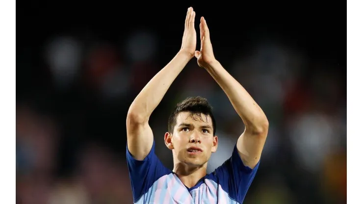 Chucky Lozano reveló con qué figura del Barcelona cambió uniforme