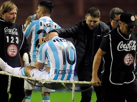 Racing confirmó la lesión de Ricardo Centurión