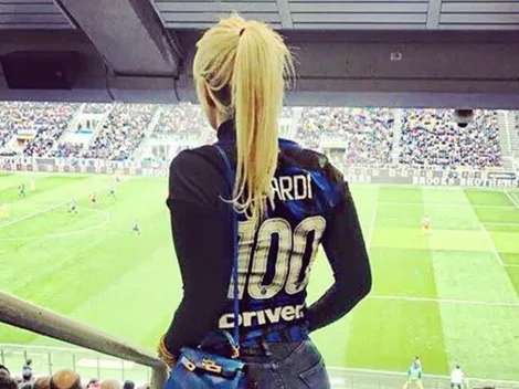 Wanda Nara mostró en una foto cómo lloró con su hijo por el gol de Icardi