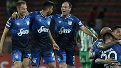 Atlético Tucumán vs Gremio por la Copa Libertadores.