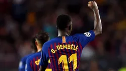 Ousmane Dembélé se puso en modo Messi y clavó el segundo para el Barcelona