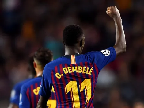 Ousmane Dembélé se puso en modo Messi y clavó el segundo para el Barcelona