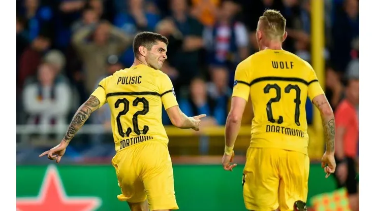 Pulisic salvó al Dortmund