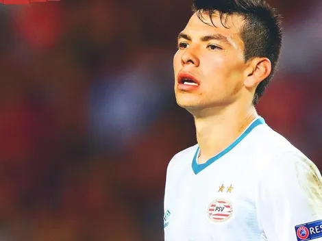 Un juez de línea se convirtió en el peor enemigo del Chuky Lozano ante Barcelona