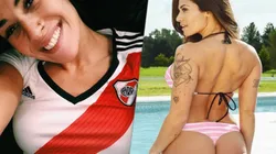 De espaldas y con una mini malla enteriza Ivana Nadal empezó a extrañar el verano