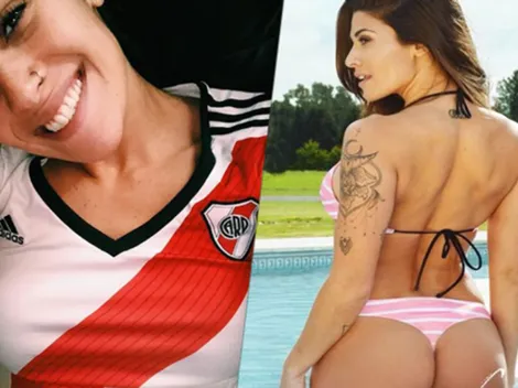 De espaldas y con una mini malla enteriza Ivana Nadal empezó a extrañar el verano