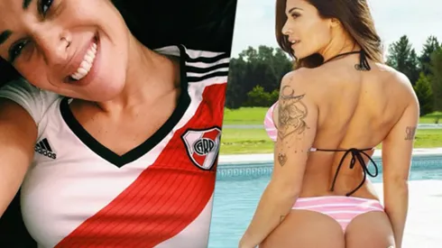 De espaldas y con una mini malla enteriza Ivana Nadal empezó a extrañar el verano